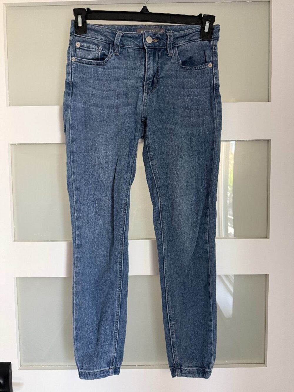 Just USA Light Wash Skinny Jeans Size 26 Mid Rise Denim